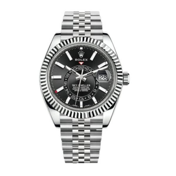 Rolex Sky-Dweller 326934 Black Dial Jubilee Replica
